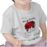 Daddy Drives A Tractor t-shirts