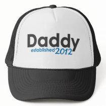 daddy established 2012 mesh hat