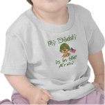 Daddy in the Army t-shirts