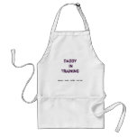 Daddy In Training Baby supply apron