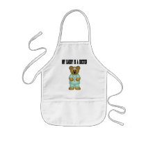Daddy is a Doctor Bear Apron