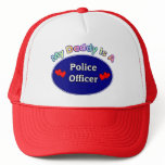 Daddy Is A Police Officer hats