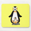 Daddy/Mommy & Baby penguins mousepads