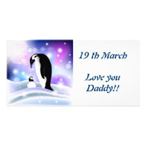 Daddy Photo Card