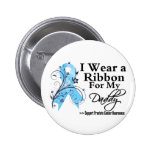 Daddy Prostate Cancer Ribbon Pin