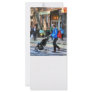 Daddy Pushing Stroller Greenwich Village Full Color Rack Card