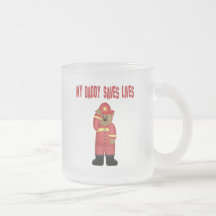 Daddy Saves Lives Firefighter Mug