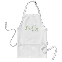 Daddy To Be (Green Script) Apron