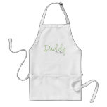 Daddy To Be (Green Script) Apron