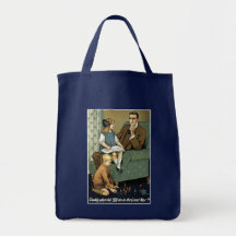Daddy, what did you do in the Great War? Tote Bags