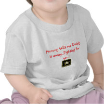 Daddys Away Tee Shirt