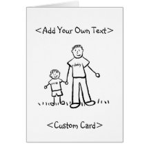 Daddy's Boy Card