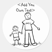 Daddy's Boy Sticker
