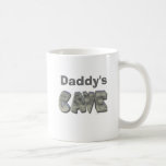 Daddy's Cave Custom Name Stone Look Mug