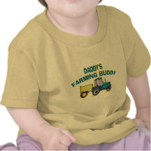 Daddy's Farming Buddy T Shirt