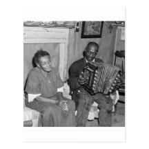 Daddy's Got A Squeezebox: 1940 Postcard