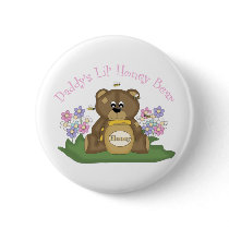 Daddy's Lil Honey Bear 3 Button