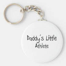 Daddy's Little Athlete Key Chains