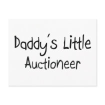 Daddy's Little Auctioneer
