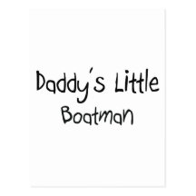 Daddy's Little Boatman Postcards
