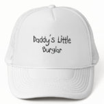 Daddy's Little Burglar hats