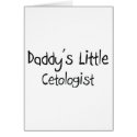 Daddy's Little Cetologist cards