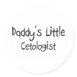 Daddy's Little Cetologist stickers