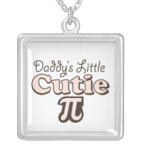 Daddy's Little Cutie Pi Necklace