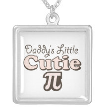 Daddy's Little Cutie Pi Necklace