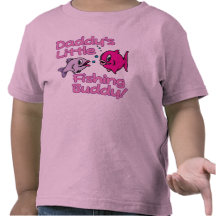 DADDY'S LITTLE FISHING BUDDY! SHIRTS
