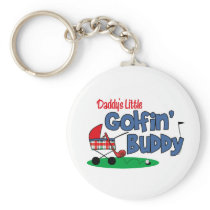Daddy's Little Golfin' Buddy Key Chains