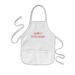 "daddy's little helper" apron