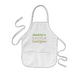 daddy's little helper kids apron unisex boy girl