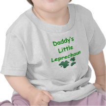 Daddy's Little Leprechaun Tees