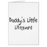 Daddy's Little Lifeguard cards