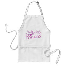 Daddys little princess apron