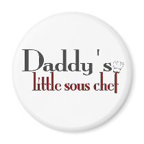 Daddy's little sous chef