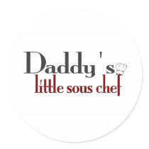 Daddy's little sous chef