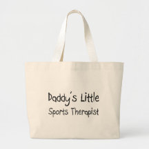Daddy's Little Sports Therapist Canvas Bag