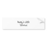 Daddy's Little Taikonaut bumper stickers