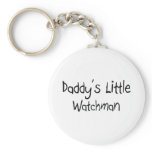 Daddy's Little Watchman keychains