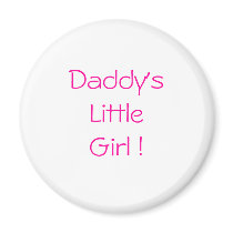 Daddy's LittleGirl ! Magnets