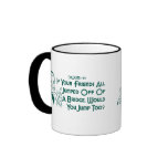 Dadism #29 - If Your Friends All Jumped Off... mugs