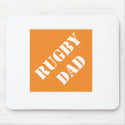 Dadisms Rugby Dad mousepads