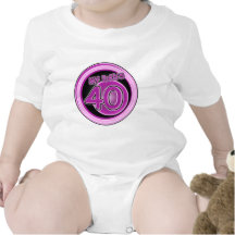 Dad's 40th b-day from daughters bodysuit
