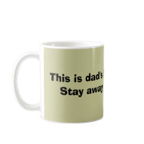 Dad's Big Coffee Mug