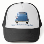 Dad's Birthday Vintage Blue Chevy Cap - Your Name! hats