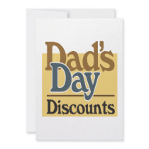 Dads Day Discounts