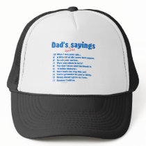 Dad's favourite sayings on gifts for him.