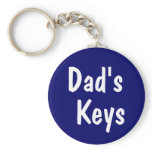 Dad's Keys keychains